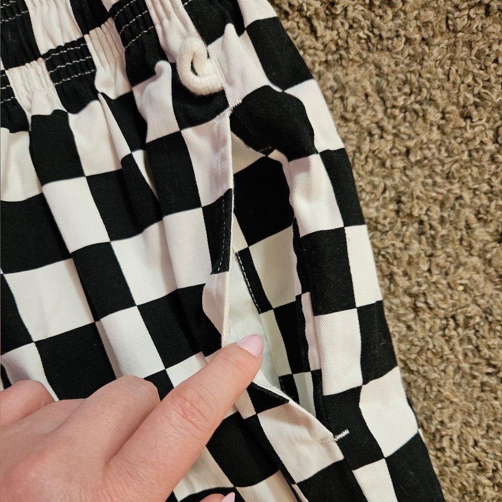 Cookman Black And White Checkered Chef Pants - Picture 3 of 8